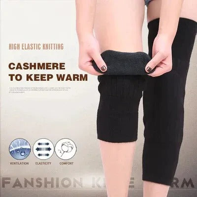 (1 Pair) Unisex Cashmere Wool Knee Warmers