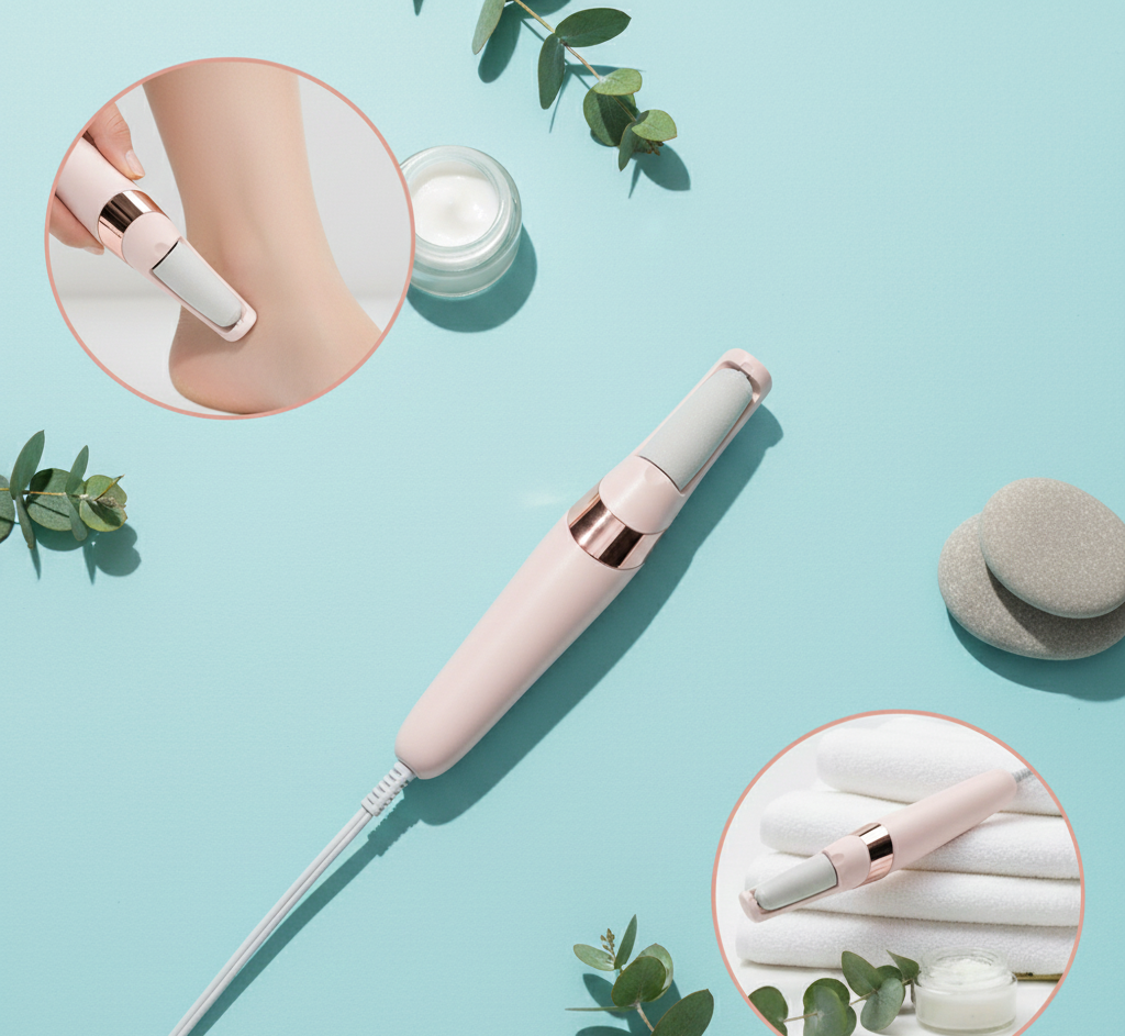 Electric Pedi Foot Filer Remover for Cracked Heels & Dead Skin