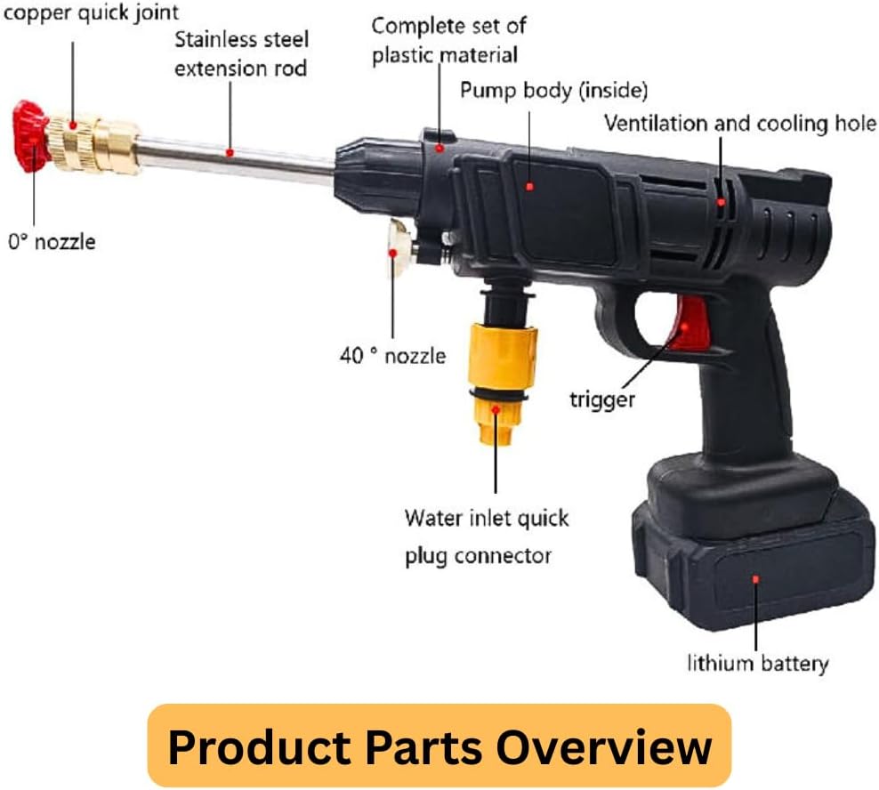 Electric High Pressure Power Water Gun