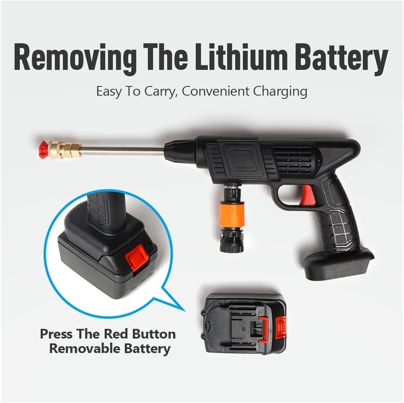 Electric High Pressure Power Water Gun