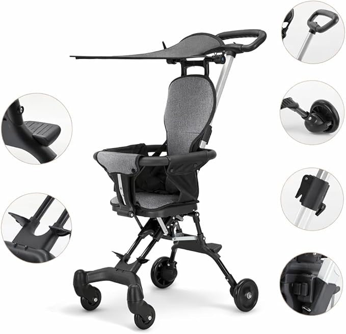 Portable Baby Stroller Tricycle – Safe & Compact!