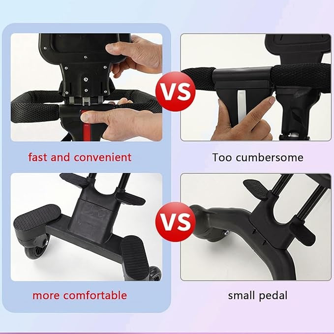 Portable Baby Stroller Tricycle – Safe & Compact!