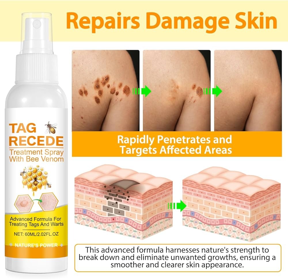 Bee Venom Tag Remover and Skin Repair Spray